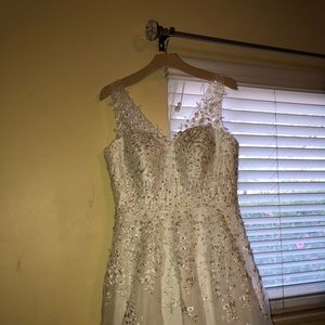 Simply Bridal  (Celia size 14, ivory) $600 OBO